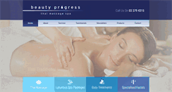 Desktop Screenshot of beautyprogress.co.nz